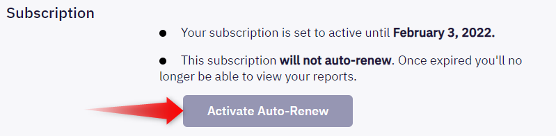 Enable Auto-Renew Subscription